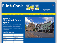 Tablet Screenshot of flintandcook.co.uk